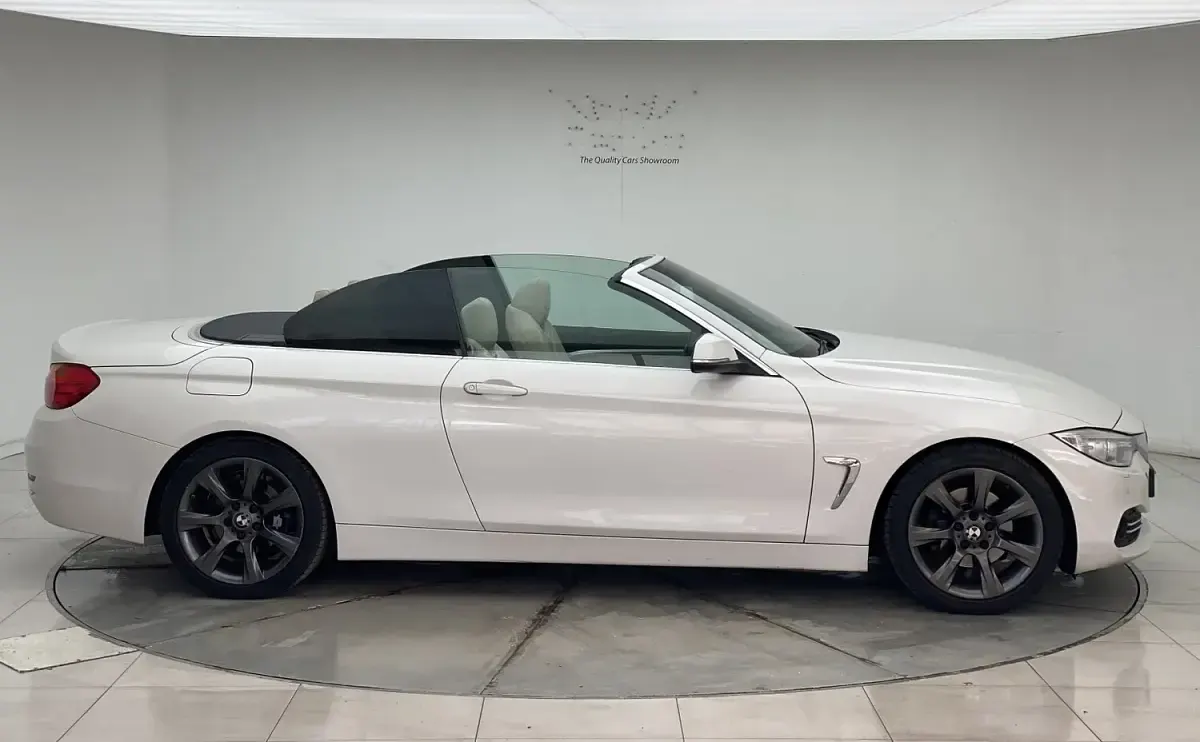 Used BMW 420 Luxury Line 2015 White Cabriolet