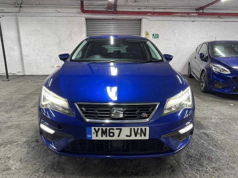 Used Seat Leon FR 184 HP (135 kW) 2018 Blue Hatchback