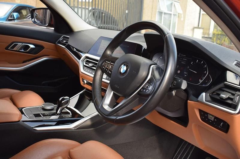 Used BMW 320 Sport Line 2021 Orange Sedan
