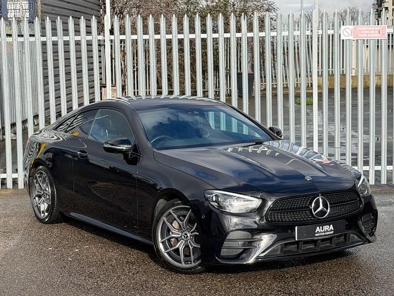 Used Mercedes E220 AMG Line Premium 2021 Black Coupe