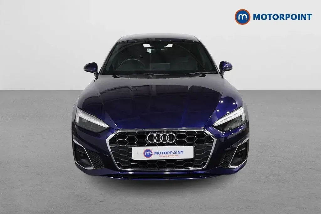 Używany Audi A5 S-Line 190 KM (139 kW) 2021 Niebieski Coupe