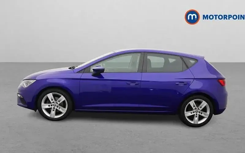 Used Seat Leon FR 131 HP (96 kW) 2019 Blue Hatchback