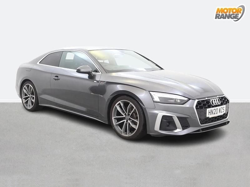 Grey Used 2020 Audi A5 S-Line Coupe | £17,295 (Good price) - Image 1/4