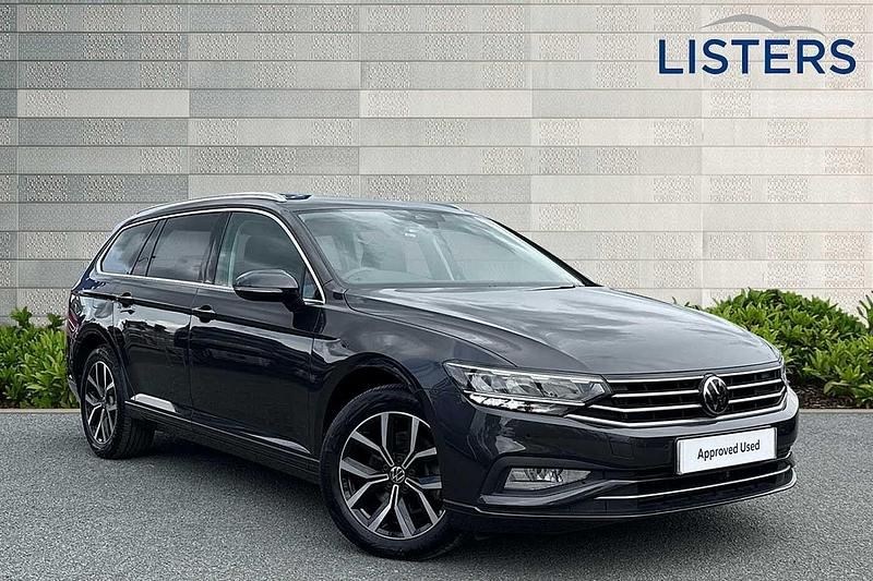 Grey Used 2023 VW Passat SEL Estate | £24,390 (A bit pricey) - Image 1/4