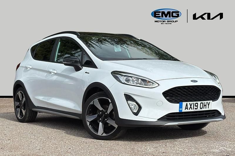 White Used 2019 Ford Fiesta Active Hatchback | £9,799 (Fair price) - Image 1/3