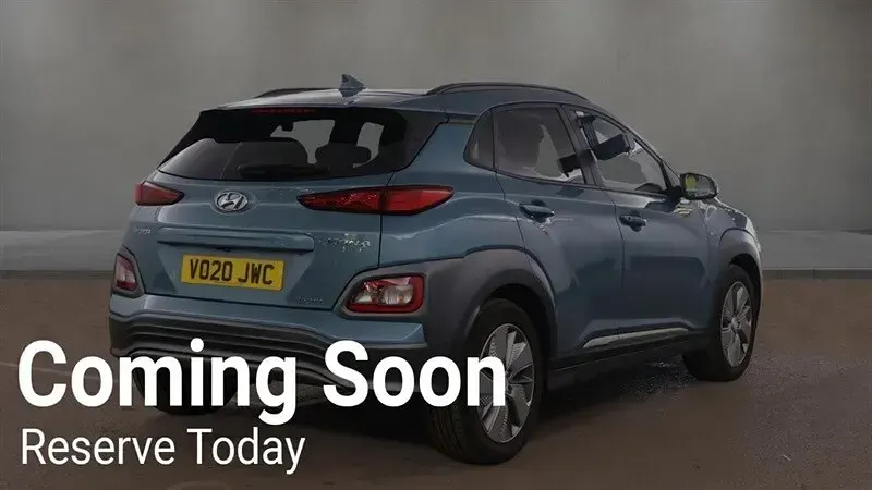 Used Hyundai Kona Premium SE 150 kW (204 HP) 2020 Blue SUV