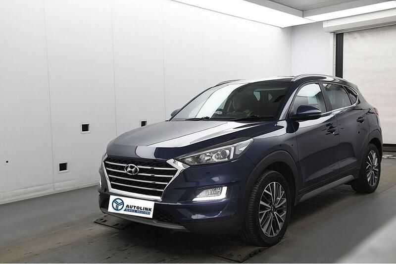 Used Hyundai Tucson Premium 115 HP (84 kW) 2019 Blue SUV
