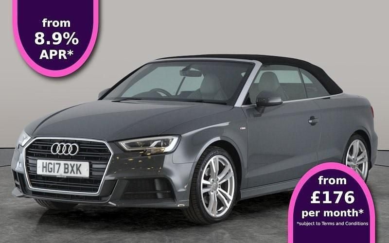 Used 2018 Audi A3 Cabriolet S-Line Cabriolet | £10,709 (Good price) - Image 1/3