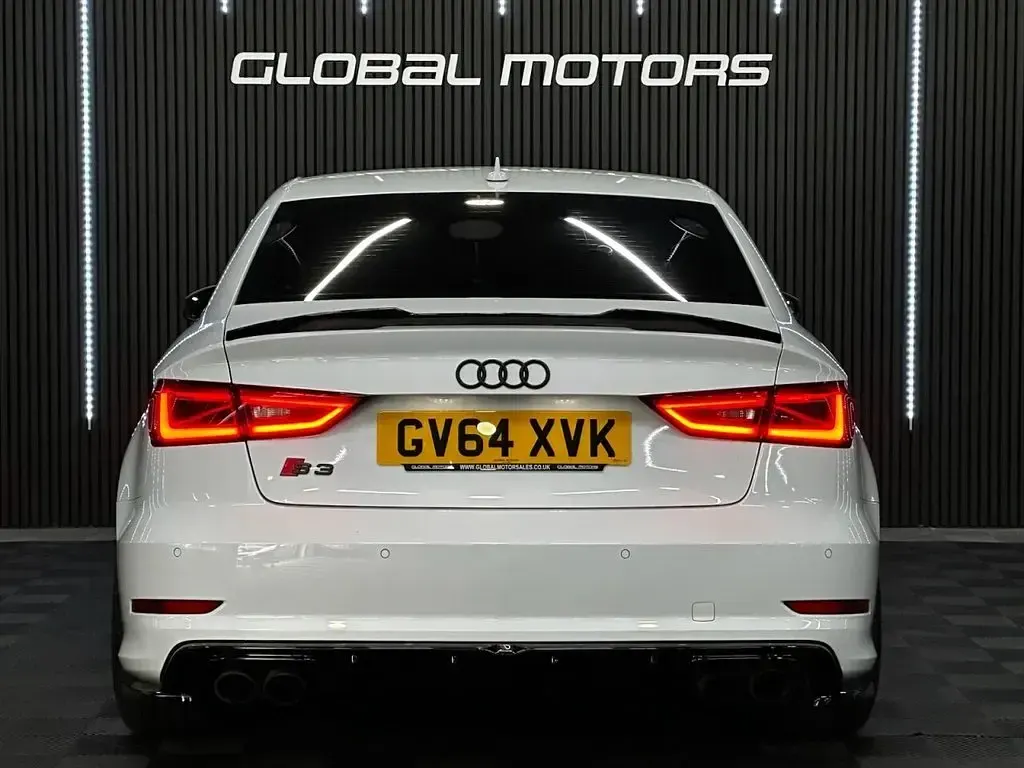 Used Audi S3 Design 300 HP (220 kW) 2014 White Sedan