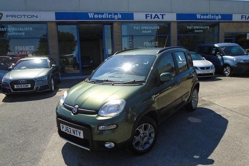 Green Used 2012 Fiat Panda 4x4 Hatchback | £5,495 (Fair price) - Image 1/1