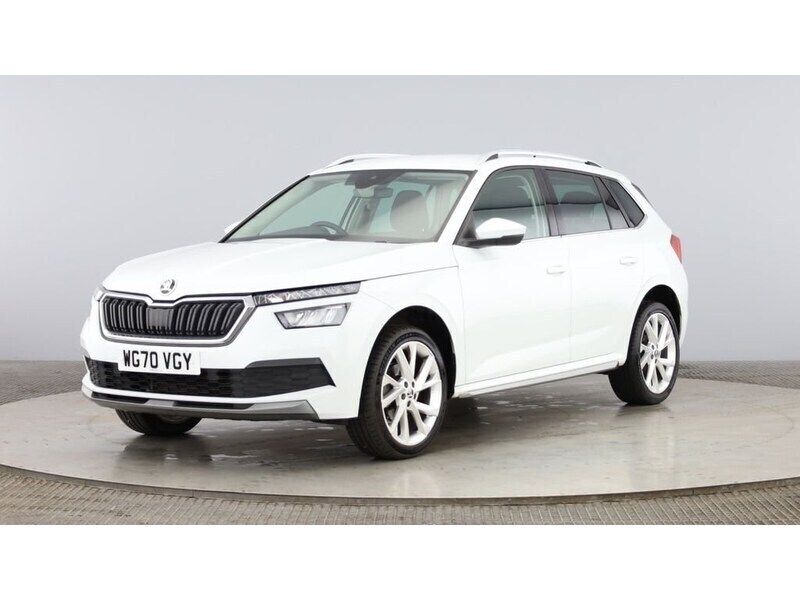 White Used 2021 Skoda Kamiq SE L SUV | £12,999 (Fair price) - Image 1/4