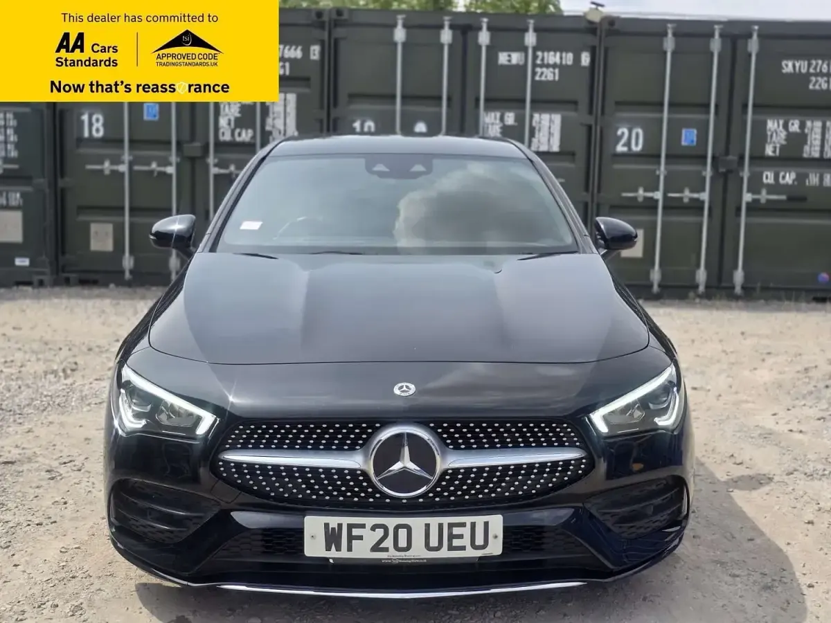 Used Mercedes CLA200 Shooting Brake AMG line 163 HP (119 kW) 2020 Black Estate