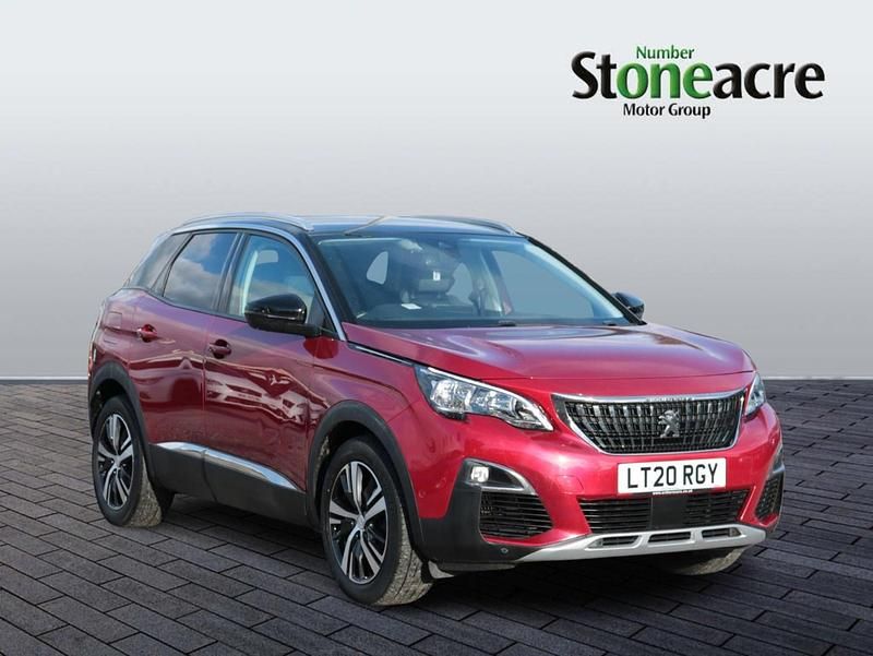 Red Used 2020 Peugeot 3008 Allure Hatchback | £12,995 (Good price) - Image 1/2