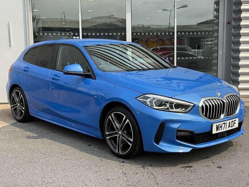 Blue Used 2021 BMW 118 M Sport Hatchback | £18,995 (Fair price) - Image 1/4