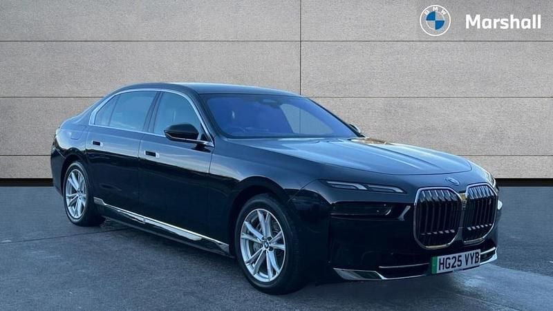Black sapphire Used 2025 BMW i7 Comfort Edition Sedan | £63,391 (Super price) - Image 1/4
