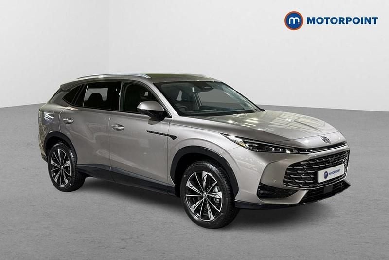 Silver New 2025 MG HS Trophy SUV | £22,899 (Expensive) - Image 1/4
