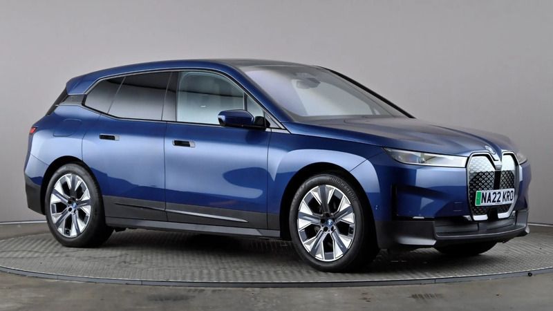 Blue Used 2022 BMW iX Sport Line SUV | £29,488 (Super price) - Image 1/4