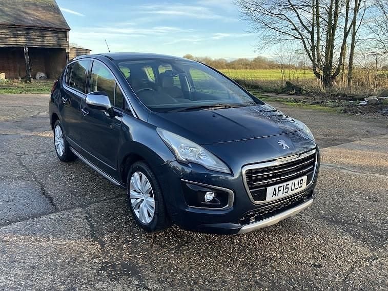 Blue Used 2015 Peugeot 3008 Active SUV | £1,995 (Fair price) - Image 1/4
