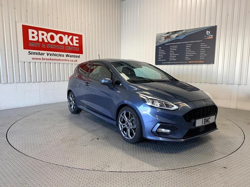 Blue Used 2019 Ford Fiesta ST-Line Hatchback | £7,690 (Fair price) - Image 1/2