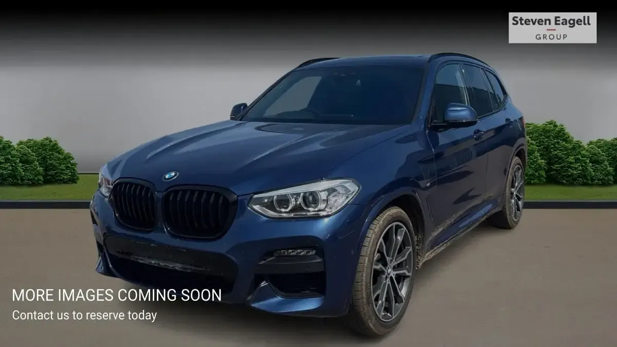 Used BMW X3 M Sport 2021 Blue SUV