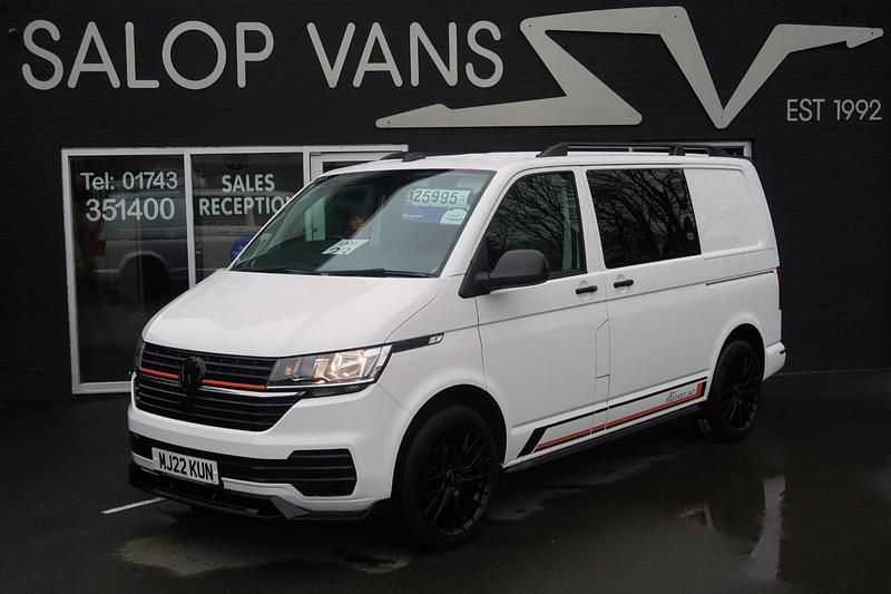 Used VW T6.1 Startline 150 HP (110 kW) 2022 White Van