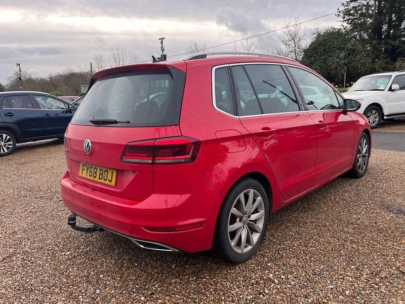 Used VW Golf Sportsvan GT 2018 Red MPV