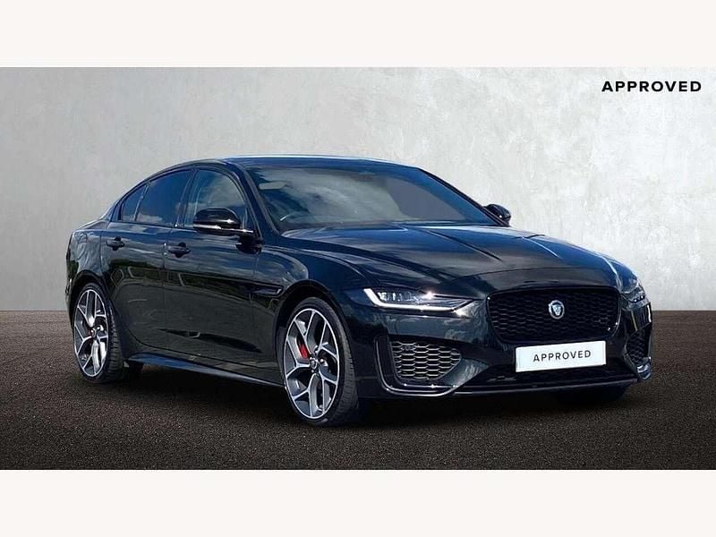Santorini black Used 2023 Jaguar XE Sedan | £27,985 - Image 1/4