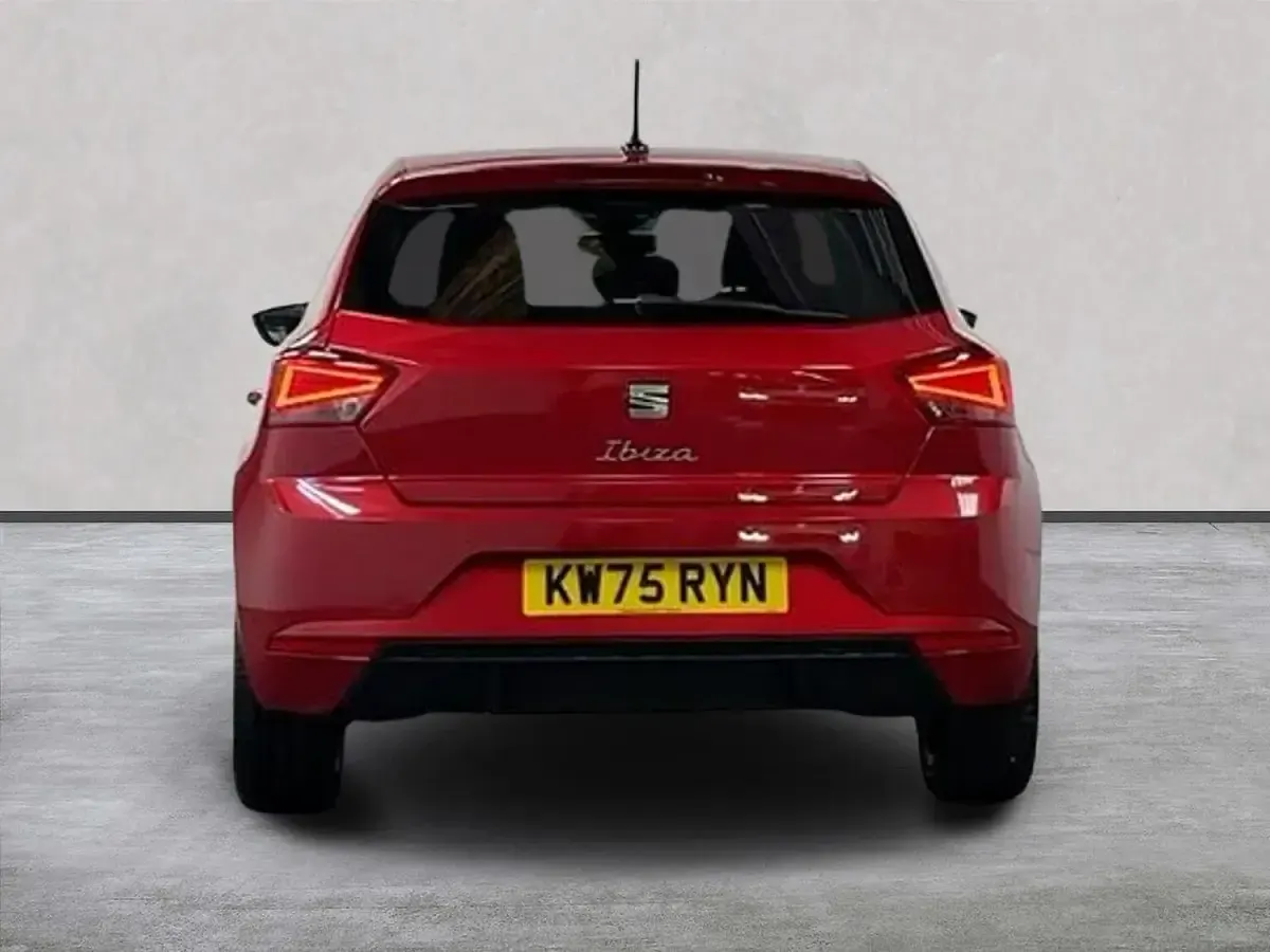 New Seat Ibiza XCELLENCE 113 HP (83 kW) 2025 Red Hatchback