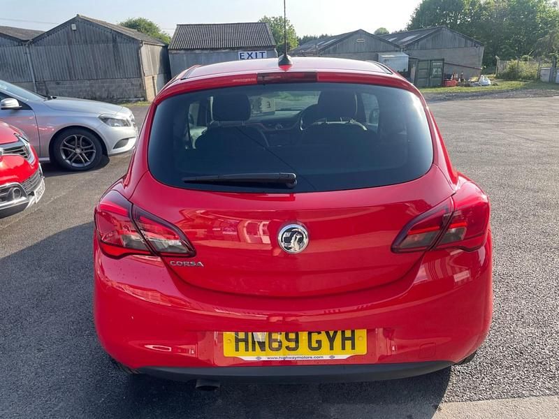 Used Vauxhall Corsa 75 HP (55 kW) 2019 Red Hatchback
