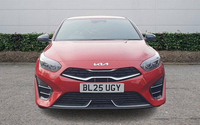 Used Kia Ceed GT-Line 140 HP (102 kW) 2024 Red Hatchback