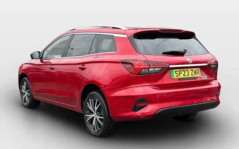 Used MG MG5 EV Trophy 114 kW (156 HP) 2022 Red Estate