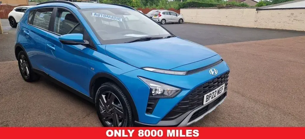 Used Hyundai Bayon SE 100 HP (73 kW) 2022 Turquoise SUV