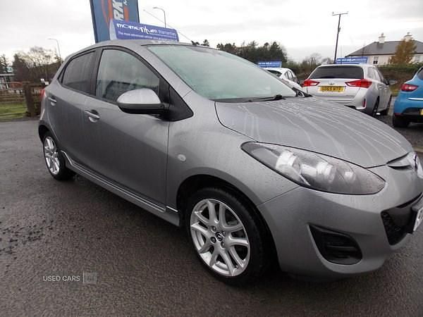 Silver Used 2014 Mazda 2 Hatchback | £5,495 (Good price) - Image 1/4