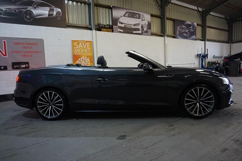 Used Audi A5 Cabriolet S-Line 2019 Grey Cabriolet