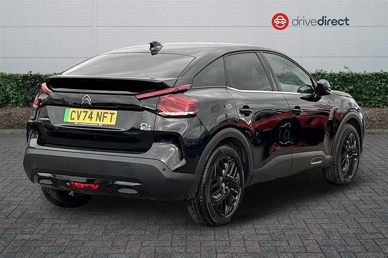 Used Citroën e-C4 100 kW (136 HP) 2024 Black Hatchback