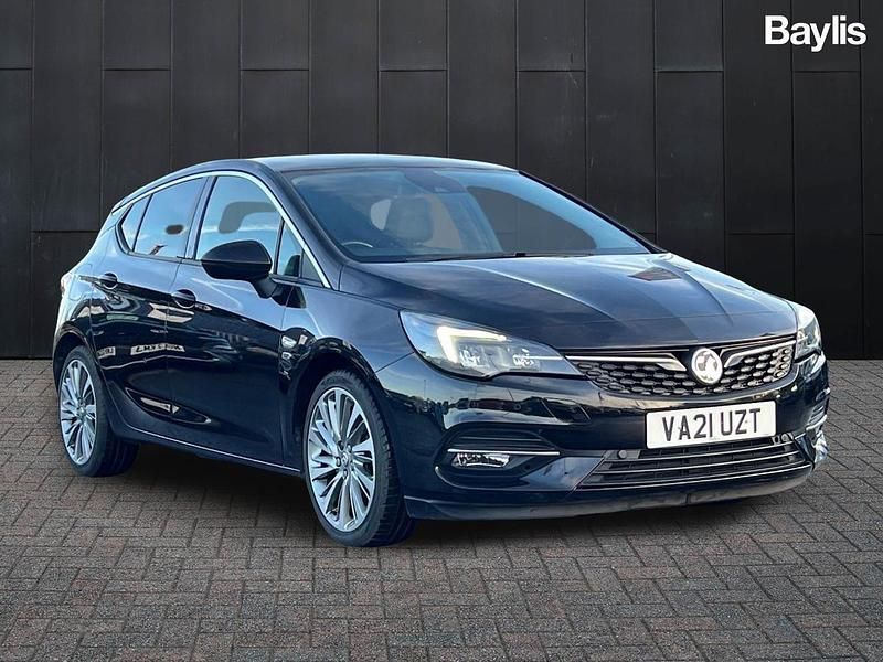 Used Vauxhall Astra Edition 145 HP (106 kW) 2021 Black Hatchback