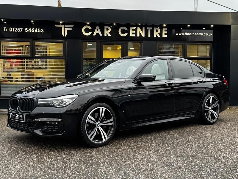 Black Used 2016 BMW 740 M Sport Sedan | £17,995 (Fair price) - Image 1/4