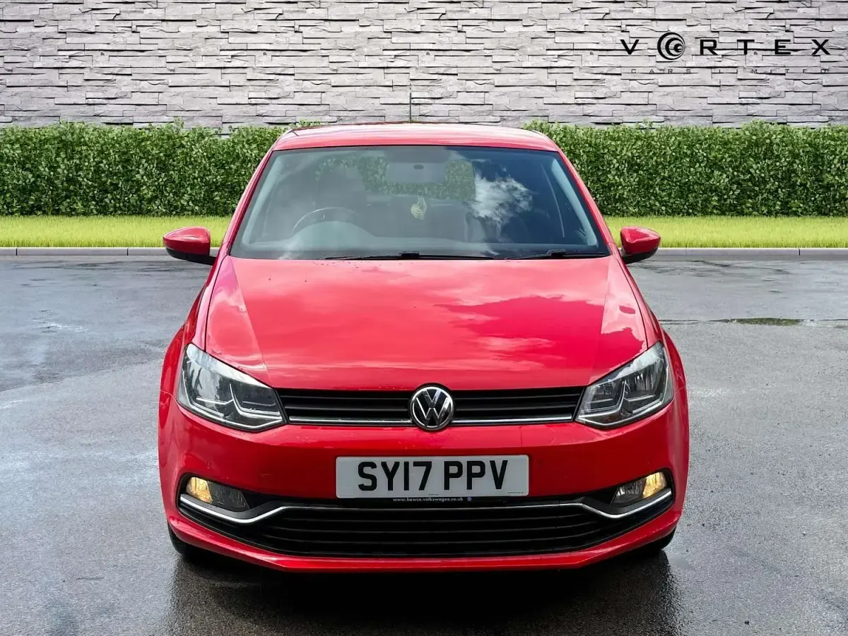 Used VW Polo Match 2017 Red Hatchback