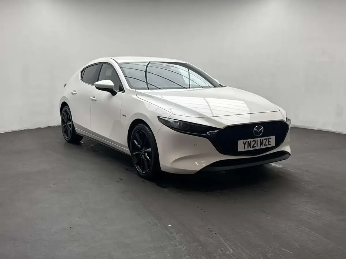 Used Mazda 3 Edition 2021 White Hatchback
