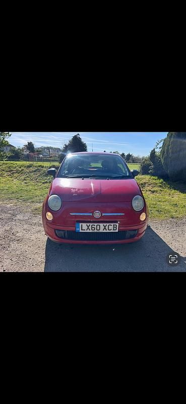 Used Fiat 500 Pop 69 HP (50 kW) 2010 Red Hatchback