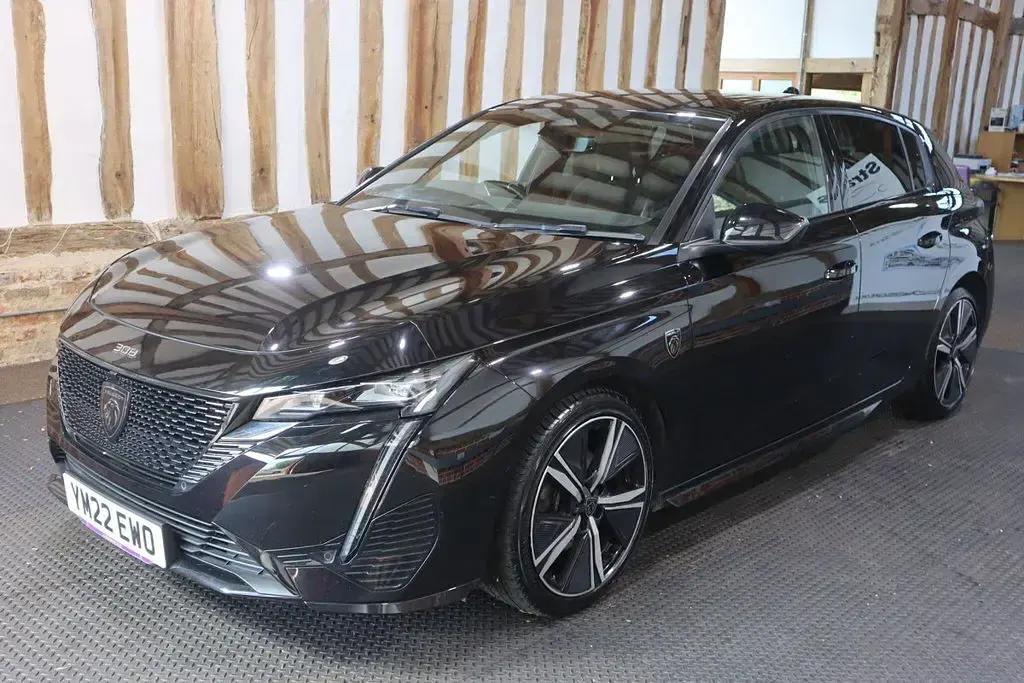 Used Peugeot 308 GT 130 HP (95 kW) 2022 Black Hatchback