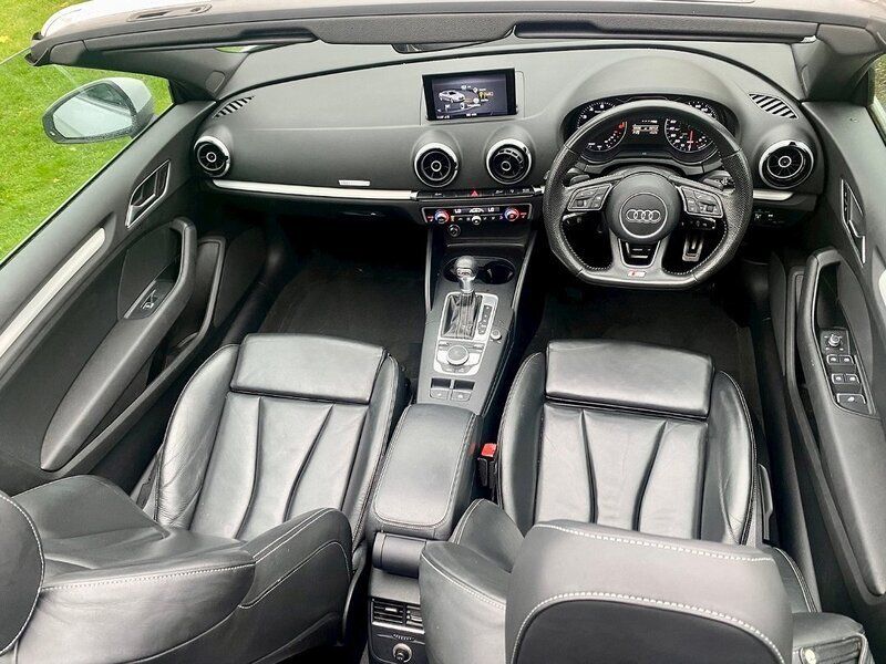 Used Audi A3 Cabriolet S-Line 147 HP (108 kW) 2016 Ibis white Cabriolet