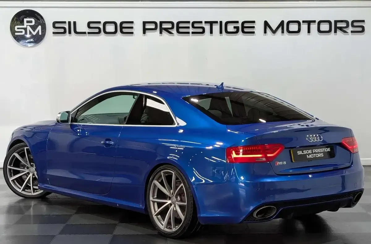 Used Audi RS5 Advanced 450 HP (330 kW) 2014 Blue Coupe