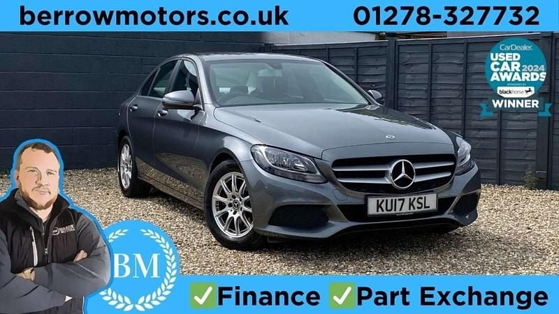 Grey Used 2017 Mercedes C220 SE Sedan | £12,190 (Super price) - Image 1/4