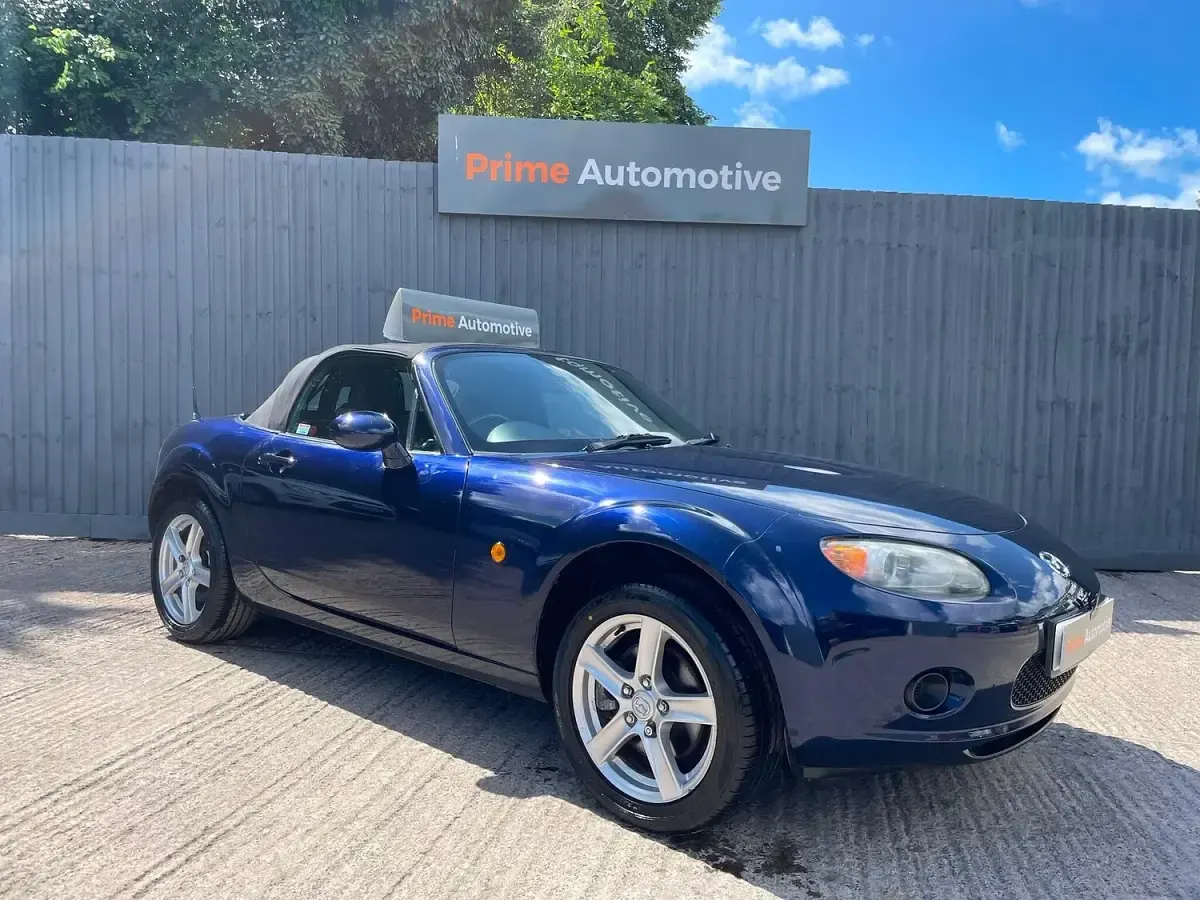 Used Mazda MX5 126 HP (92 kW) 2009 Blue Cabriolet