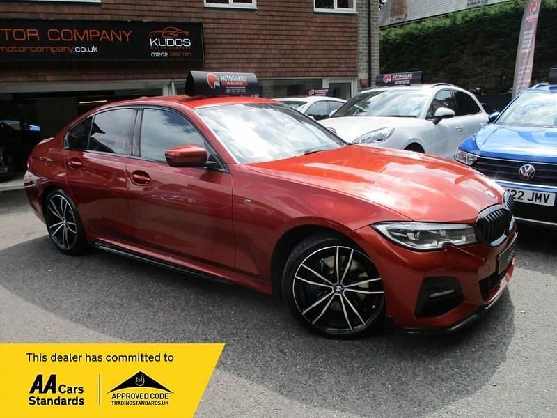 Orange Used 2019 BMW 320 M Sport Sedan | £19,995 (Expensive) - Image 1/4