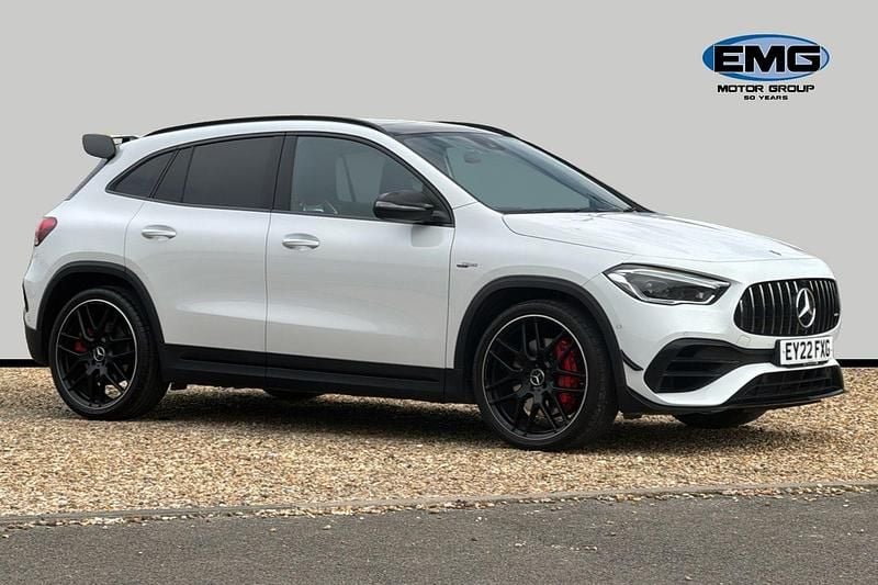 Used Mercedes GLA45 AMG AMG 421 HP (309 kW) 2022 White SUV