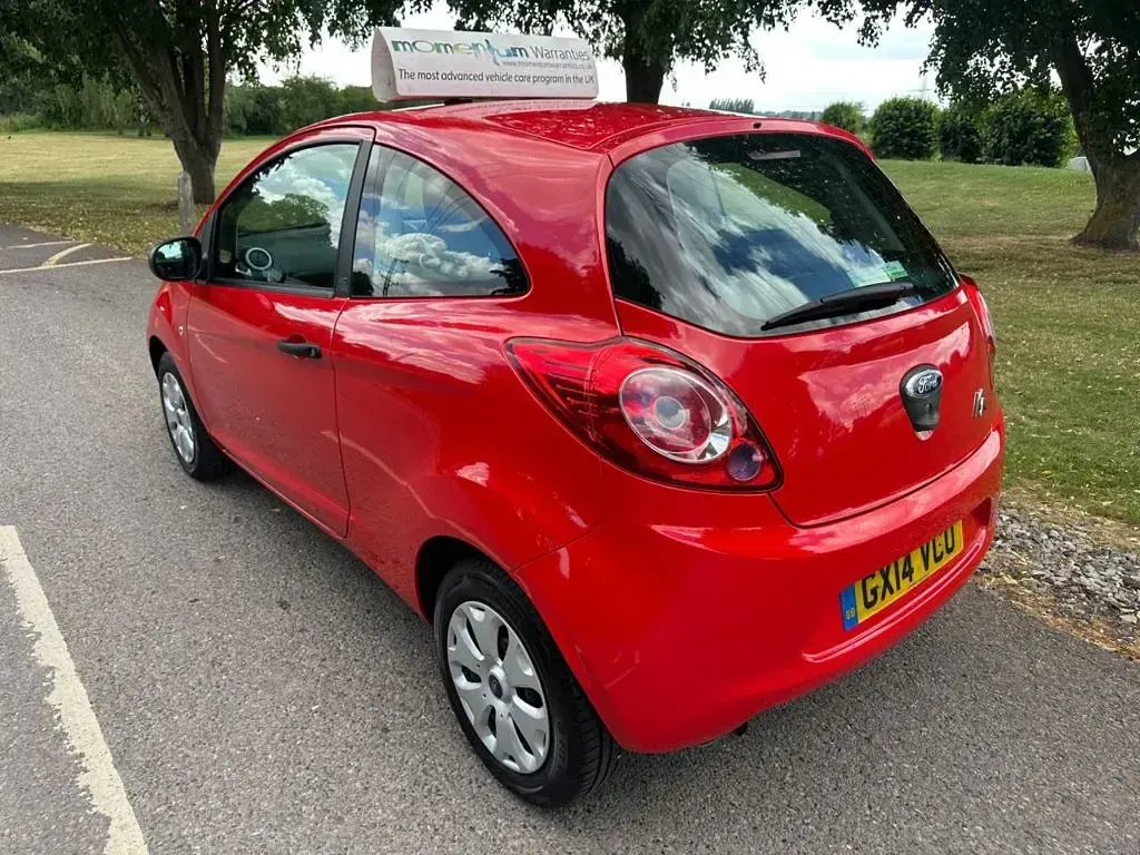 Used Ford Ka Studio 69 HP (50 kW) 2014 Red Hatchback
