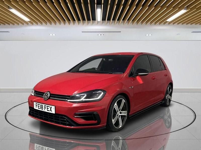 Used VW Golf VII R 310 HP (228 kW) 2018 Red Hatchback