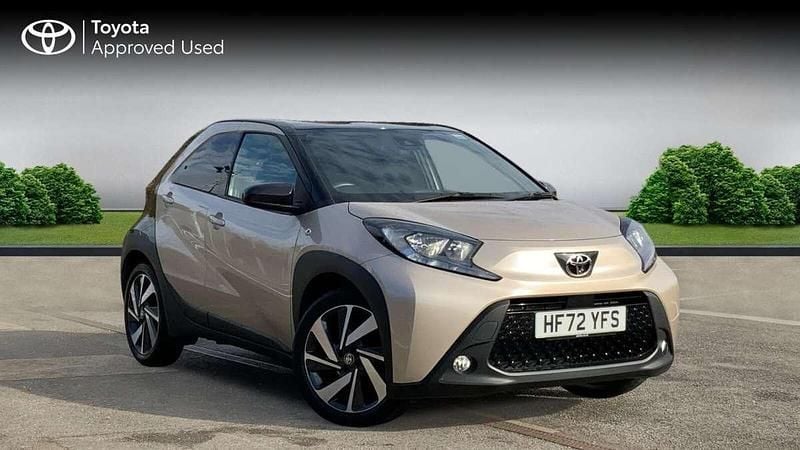 Ginger beige bitone Used 2022 Toyota Aygo X SUV | £14,888 - Image 1/4